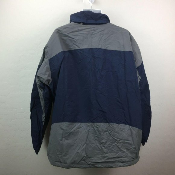 Columbia Mens Windbreaker Coat Jacket Navy Blue